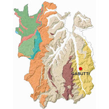 Afbeelding in Gallery-weergave laden, Geologische kaart van de Barolo MGA Gabutti.
