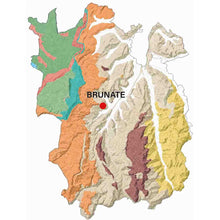 Afbeelding in Gallery-weergave laden, Geologische kaart van de Barolo MGA Brunate.
