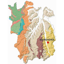 Afbeelding in Gallery-weergave laden, Geologische kaart van de Barolo MGA Margheria.
