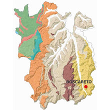 Afbeelding in Gallery-weergave laden, Geologische kaart van de Barolo MGA Boscareto.
