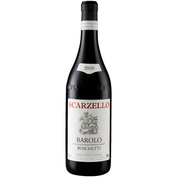 Barolo Boschetti uit 2020 van wijnhuis Scarzello uit Barolo.