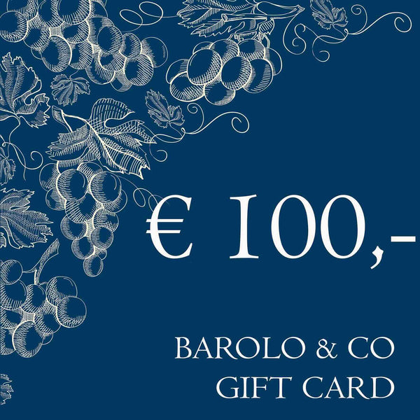 BAROLO & CO cadeaukaart. Geef Barolo cadeau van BAROLO & CO