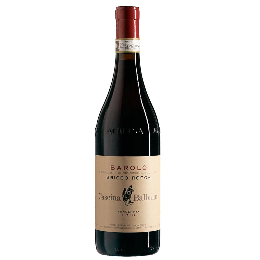 De Barolo Bricco Rocca 2016 van wijnhuis Ballarin - Barolo wijn uit de Barolo streek in Piemonte, Italië - BAROLO & CO