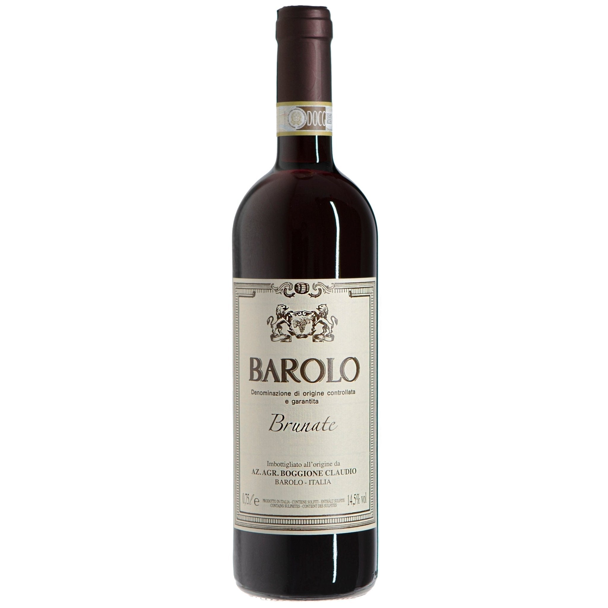 Claudio Boggione Barolo Brunate DOCG 2019 BAROLO CO