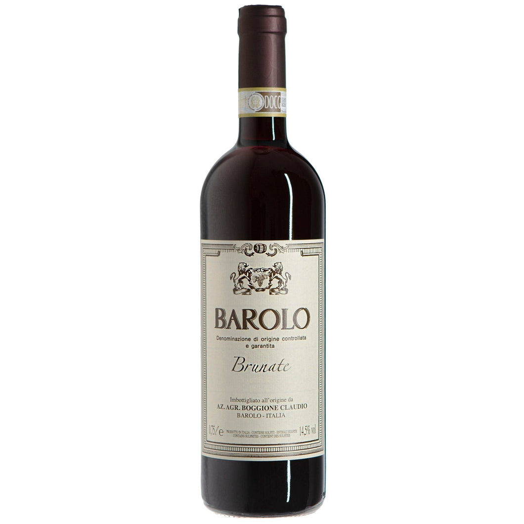 Barolo Brunate 2017 van wijnmaker Claudio Boggione - Barolo wijn uit de Barolo streek in Piemonte, Italië - BAROLO & CO