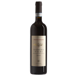 Oreste Stefano Barbera d'Alba Superiore - Rode wijn uit de Barolo streek in Piemonte, Italië - BAROLO & CO